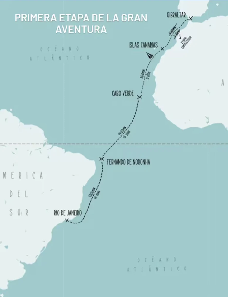 La travesía de Juana Viale comenzó en Río de Janeiro y se estima que a fin de mes se reincorpora a sus almuerzos por eltrece. 