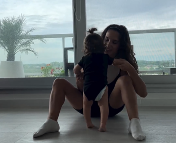 Melody Luz compartió su "método" para combinar la maternidad con el trabajo