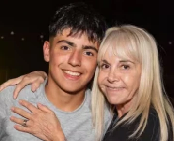 El tierno gesto de Benja Agüero con Claudia Villafañe, su abuela