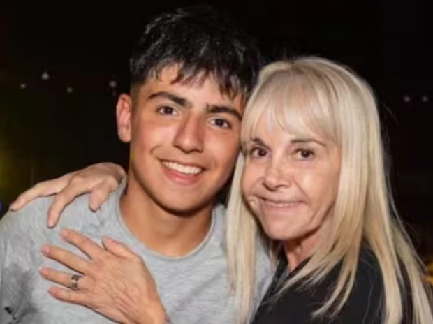 El tierno gesto de Benja Agüero con Claudia Villafañe, su abuela