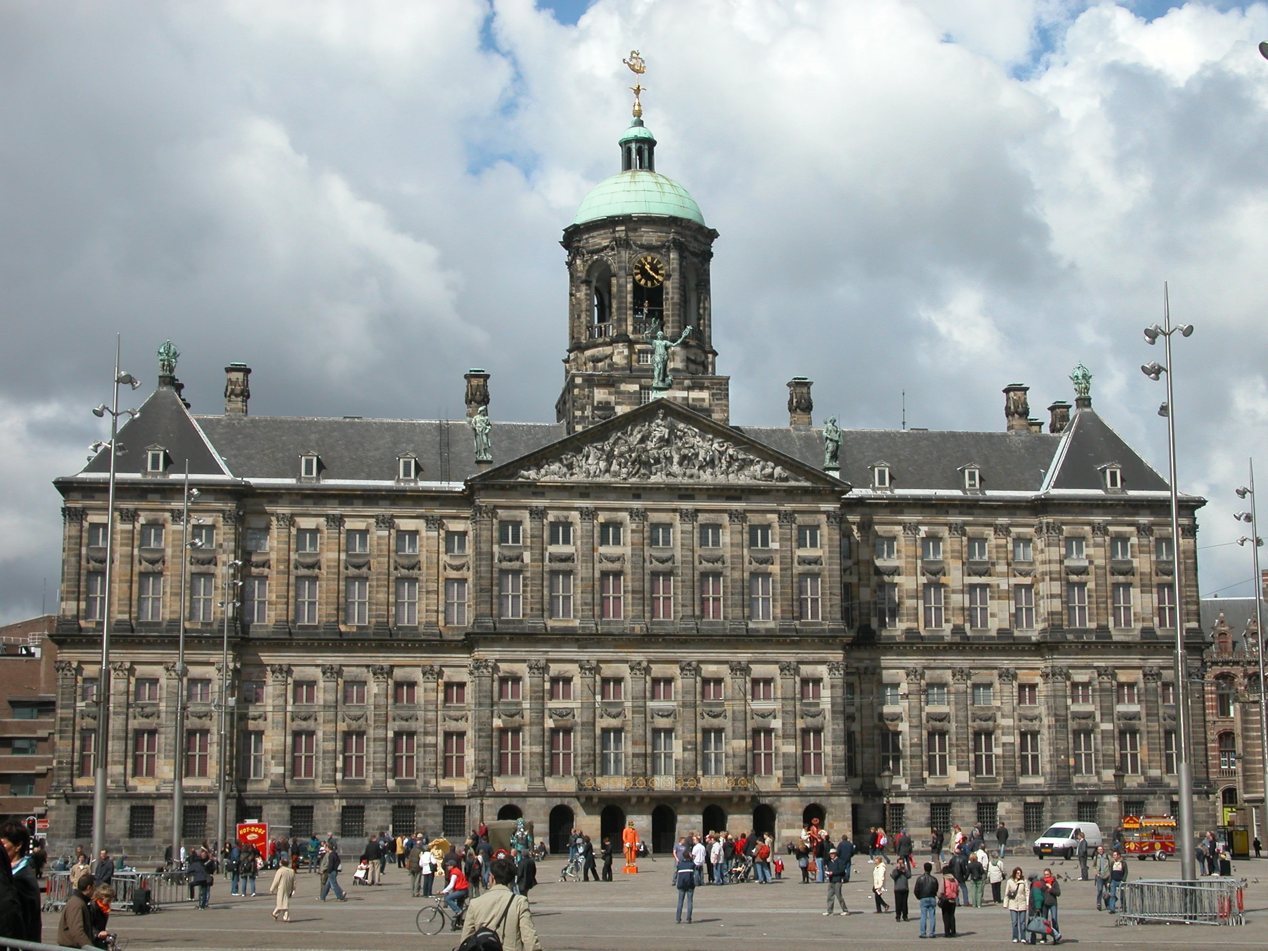 Palacio Real de Ámsterdam. 