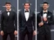 Carlos Alcaraz, Rodrigo De Paul y Novak Djokovic, en los Premios Laureus