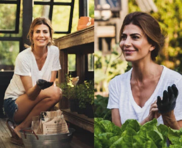 Los tips de Juliana Awada para armar tu huerta desde cero