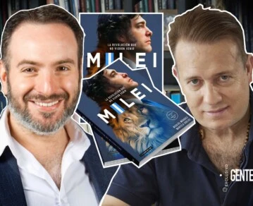 Marcelo Duclos y Nicolás Márquez, los autores de La revolución que no vieron venir, biografía del presidente Javier Milei