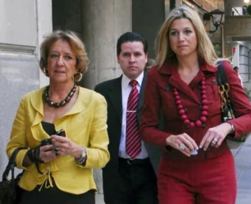 Máxima Zorreguieta junto a su madre, María del Carmen Cerruti Carricart