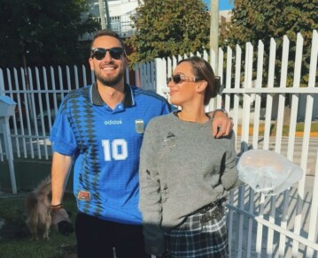 Las fotos que despertaron rumores del compromiso entre Nico Occhiato y Flor Jazmín Peña