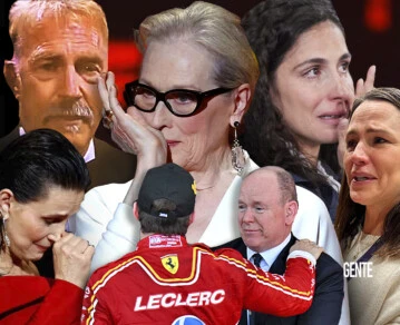 Hollywood, el deporte y la realeza, en lágrimas