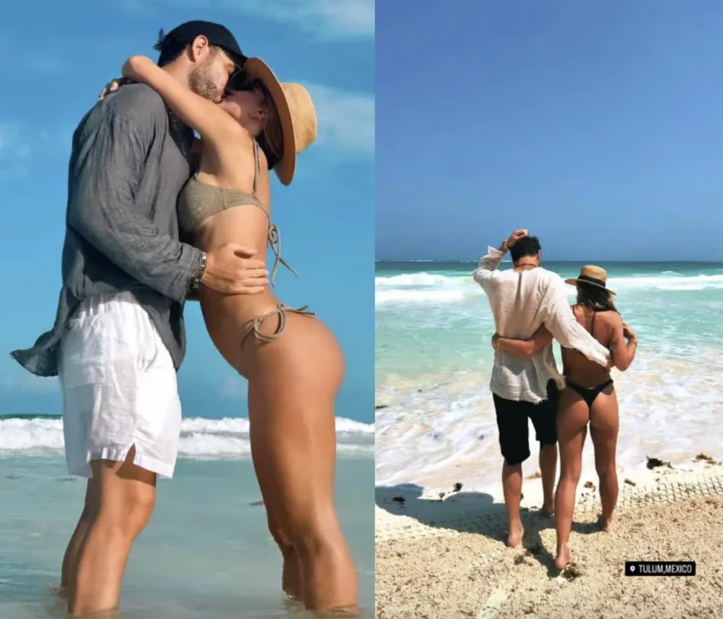 Fotos de las últimas vacaciones de Cirio y Piccirillo en Tulúm, México.