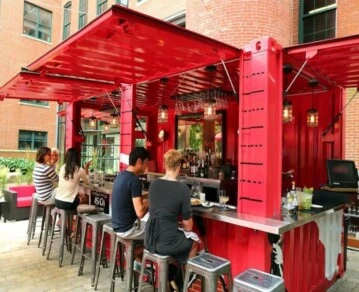 De cárceles a restaurantes: los 1000 usos de los containers en Argentina