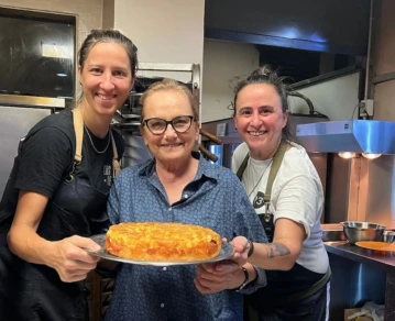 La receta de la famosa tortilla de papas rellena de Las chicas de la 3