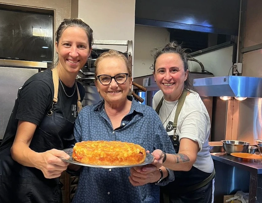 La receta de la famosa tortilla de papas rellena de Las chicas de la 3