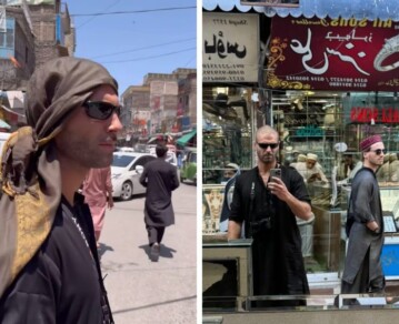 Las exóticas vacaciones de Nico Furtado en Pakistán