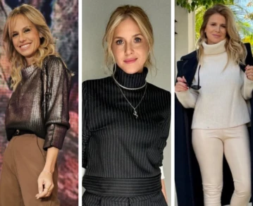 De Mariana Fabbiani a Flavia Palmiero y Carla Peterson, los suéteres tendencia del otoño - invierno 2024