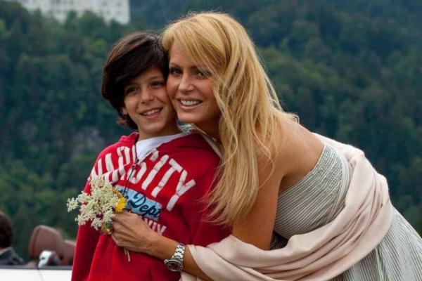 Máximo y Cecilia Bolocco