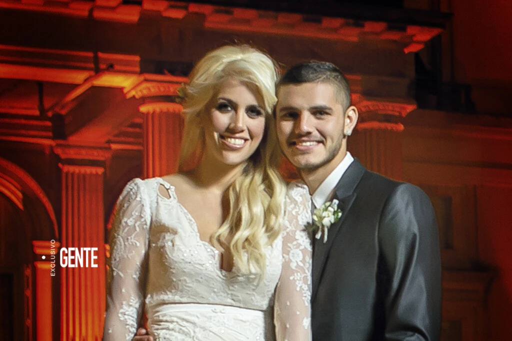 La boda de Wanda Nara y Mauro Icardi