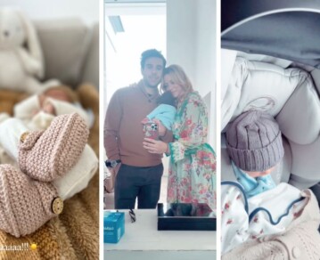 Nicole Neumann eligió tres looks muy particulares para llevar a Cruz al pediatra