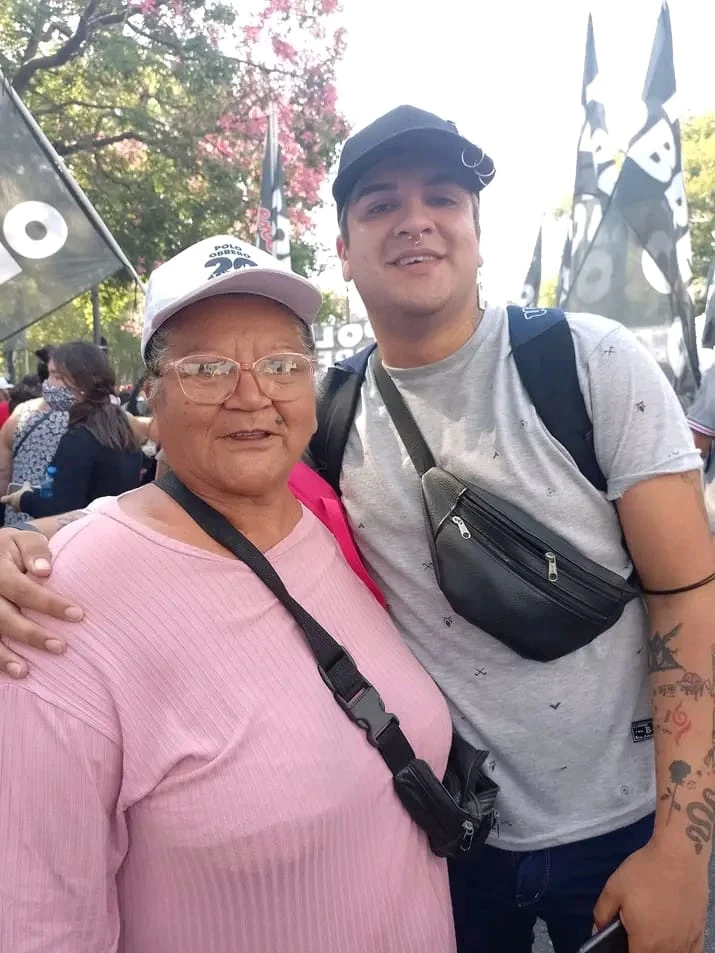 Mirta Santillán, del comedor Una sonrisa por Pía, en Guernica, Provincia de Buenos Aires