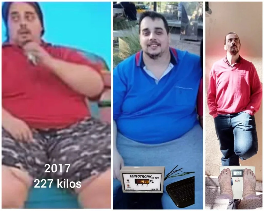 Reapareció Pablo Bragale e impactó con su increíble cambio físico tras bajar 131 kilos