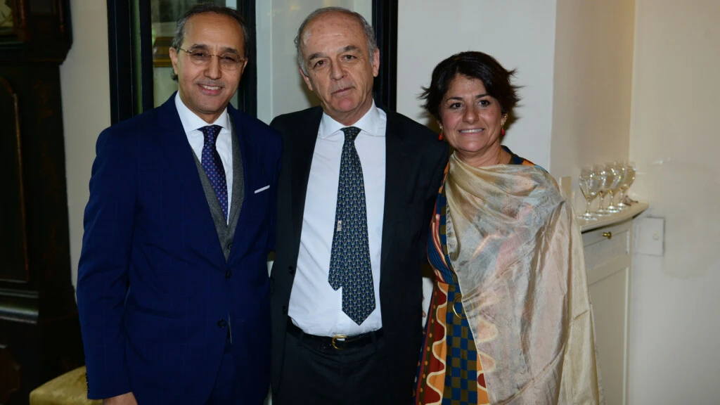 Fares Yassir en la Fiesta de Portugal