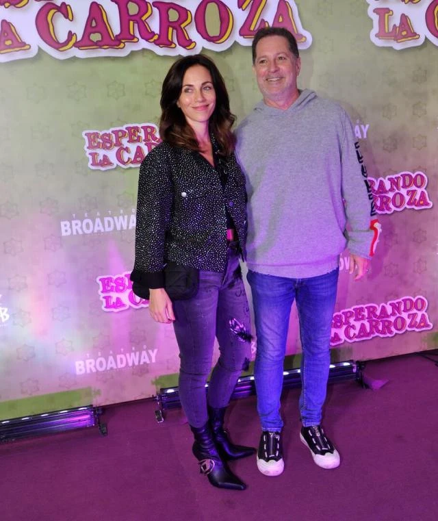Hace unas semanas en el estreno de Esperando la carroza.