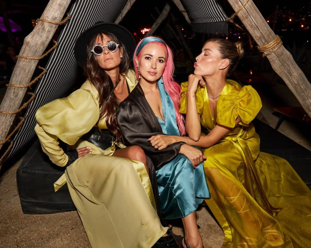 Concepción Blaquier junto a Michelle Salas, la hija de Luis Miguel