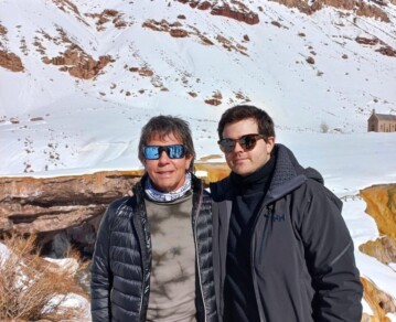 El glamoroso (y fugaz) viaje de Ariel Rodríguez Palacios: glamping en Mendoza