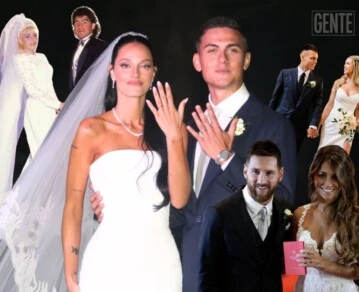 Revista Gente Dybala y Oriana Casamientos Estrellas de la Seleccion