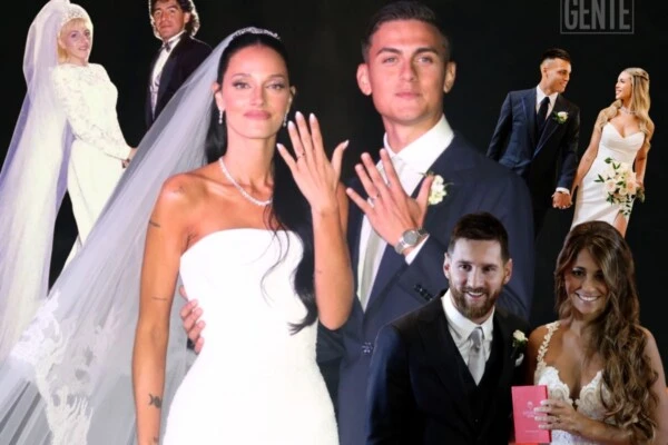 Revista Gente Dybala y Oriana Casamientos Estrellas de la Seleccion