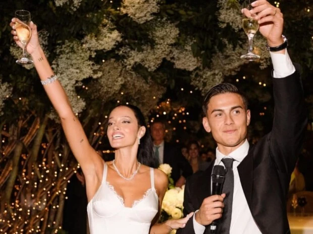 Oriana Sabatini y Paulo Dybala