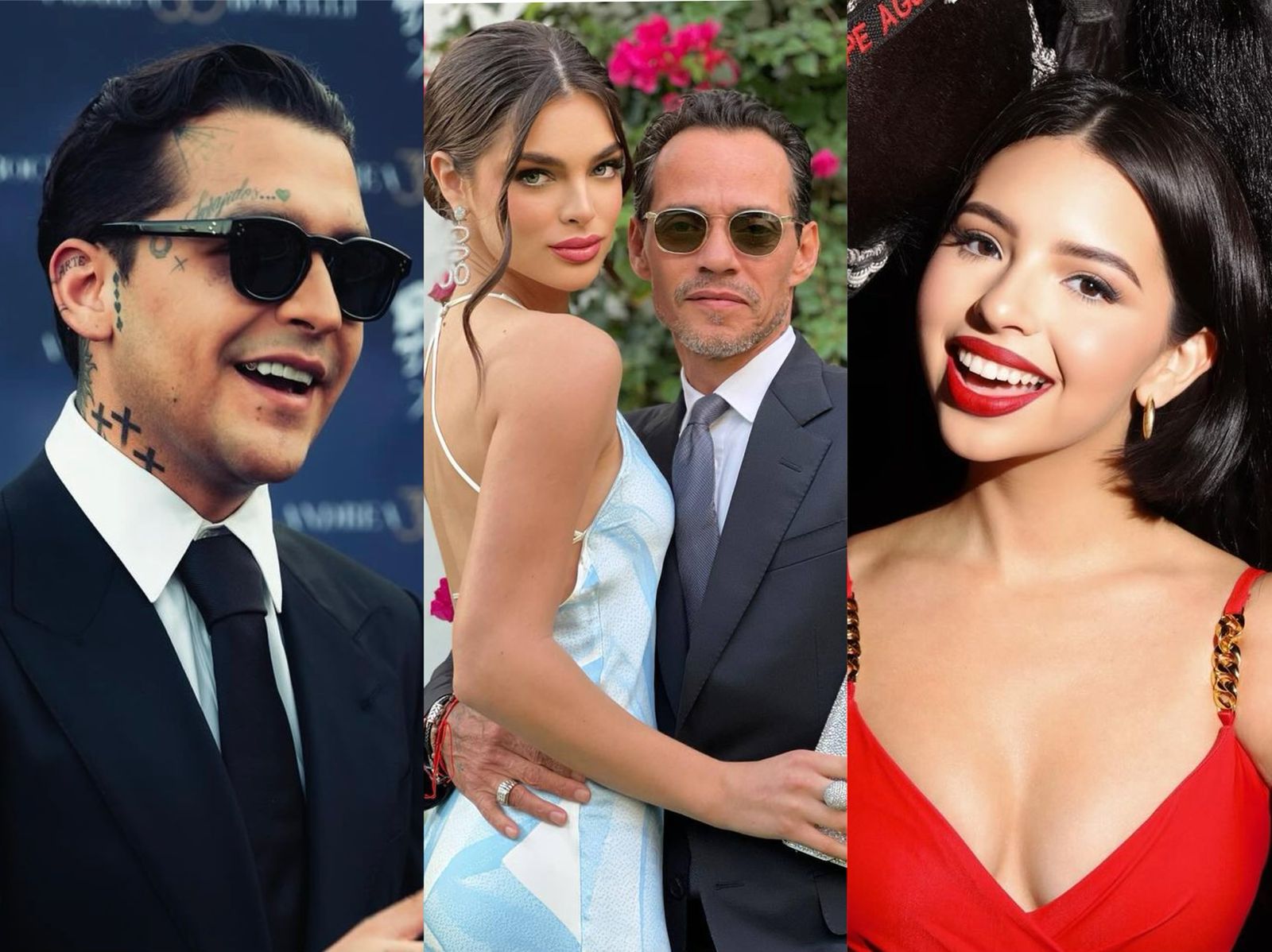 Nadia Ferreira y Marc Anthony se convierten en padrinos de boda de Christian Nodal y Ángela Aguilar – GENTE Online