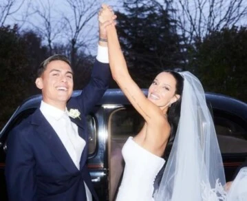 Oriana Sabatini y Paulo Dybala