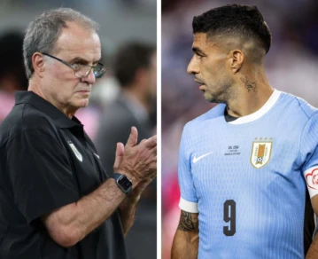 Marcelo Bielsa y Luis Suárez