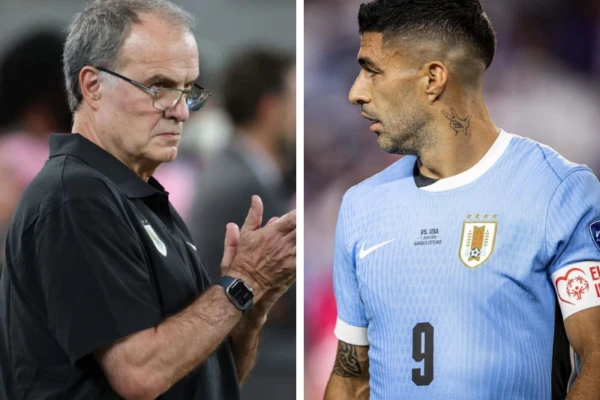 Marcelo Bielsa y Luis Suárez