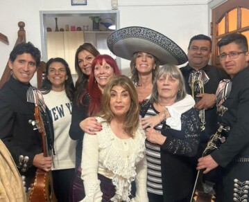 Las fotos del cumpleaños a la mexicana de Sandra Borghi
