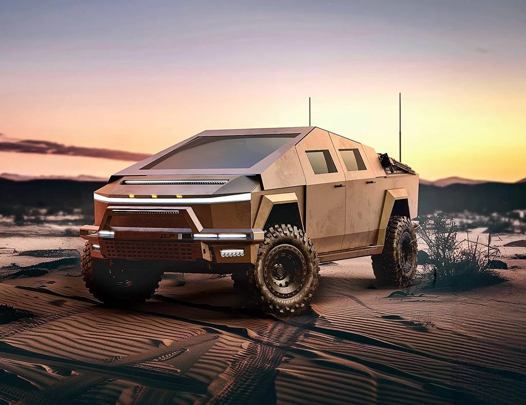 Telsa Cybertruck Sing