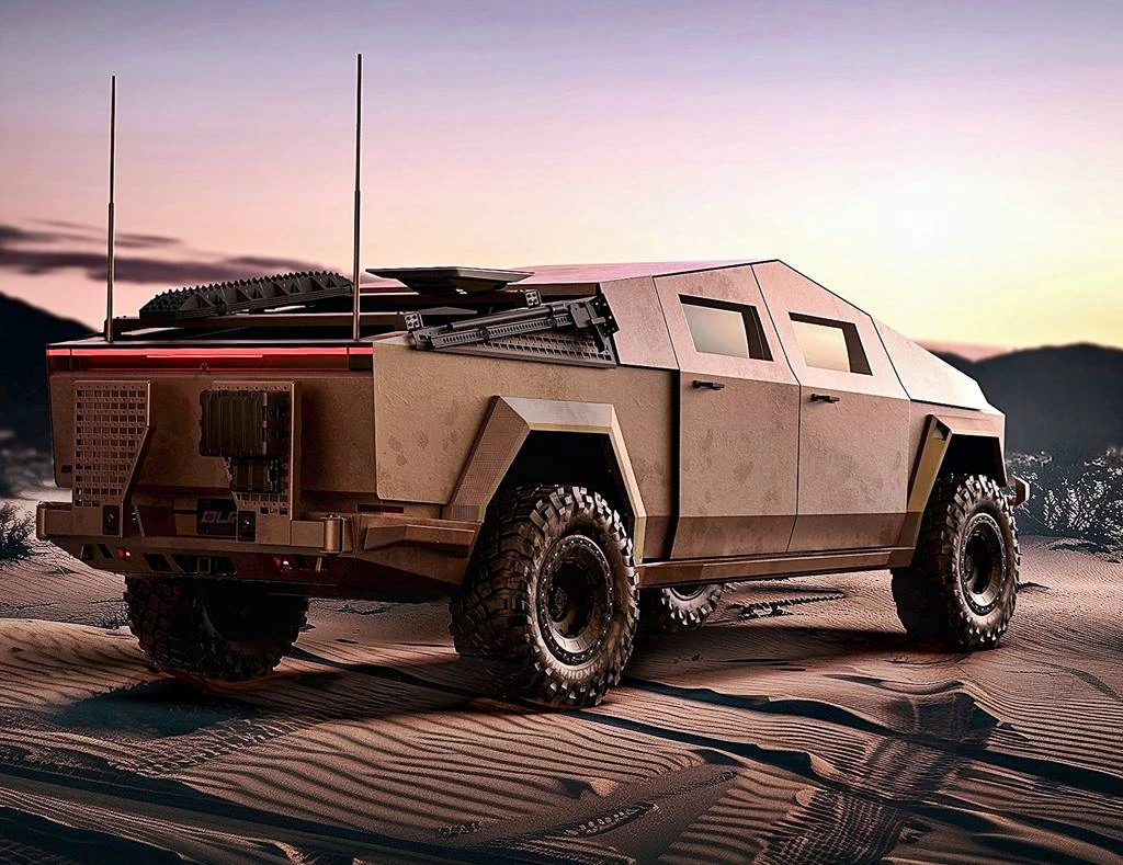 Telsa Cybertruck Sing