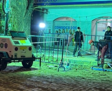 El video que muestra cómo un repartidor descubrió el túnel por donde harían el nuevo "Robo del siglo"