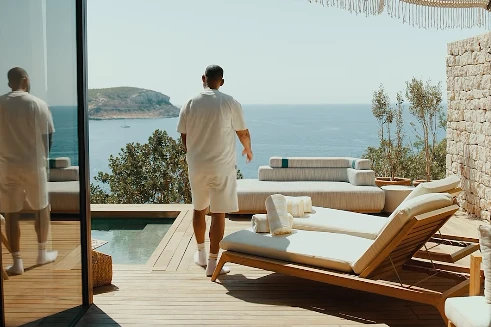 Will Smith tuvo de las mejores vistas de Ibiza y compartió en las redes su momento mágico