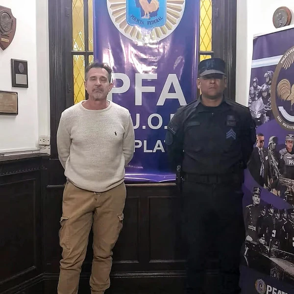 La última foto de Aníbal Lotocki data del día en el que quedó tras las rejas.