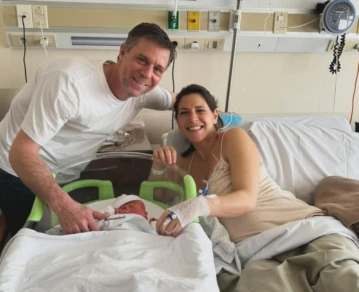 Sofía Rodriguez mostró a su bebé recién nacido