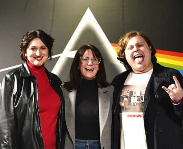 Nancy Duplaa con su hijo Luca Martin