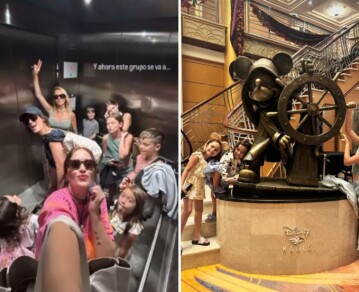 Los divertidos días de Paula Chaves, Brenda Gandini y Sabrina Rojas con sus hijos en un crucero de Disney