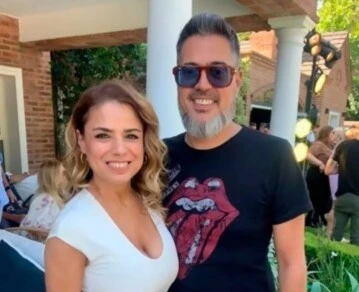 Marina Calabró y Rolando Barbano