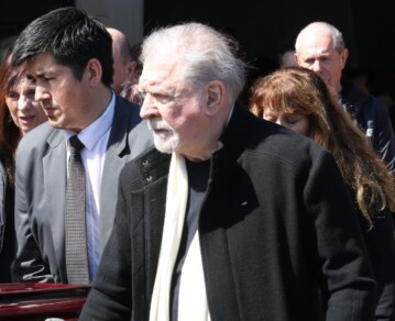 Las fotos de Arturo Puig despidiéndose de Selva Alemán, su gran amor