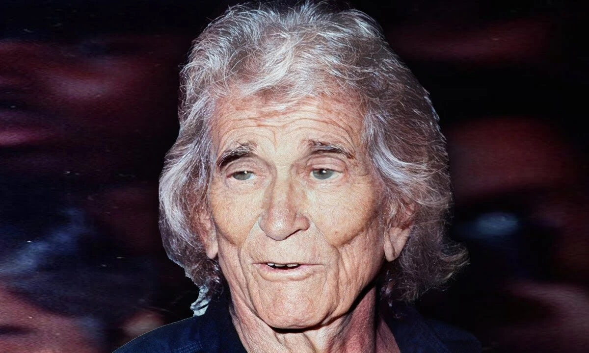 Una de las últimas fotos que le sacaron a Landon, que muestra el deterioro físico que evidenciaba a los 55 años.