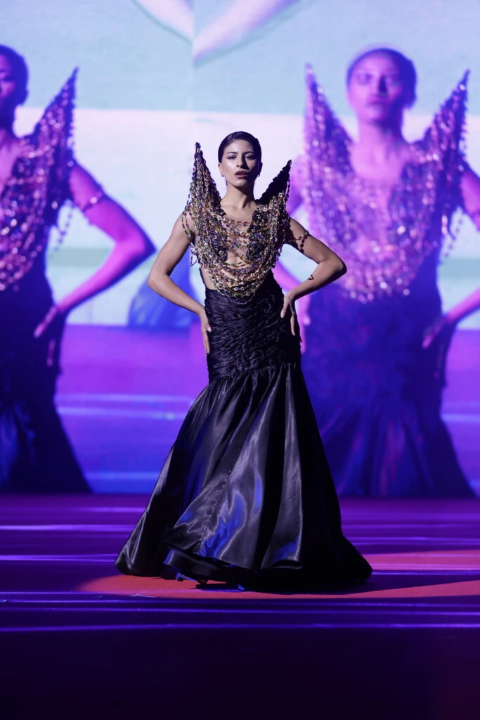 Anabel Sánchez en pasarela