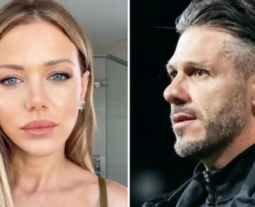 Evangelina Anderson y Martín Demichelis