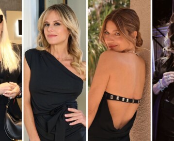 De Susana Giménez a Mariana Fabbiani, Marcela Kloosterboer y Sandra Borghi, los looks total black que marcaron tendencia en las galas de la semana