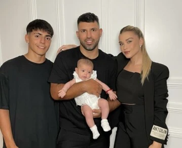 Sofía Calzetti y su familia