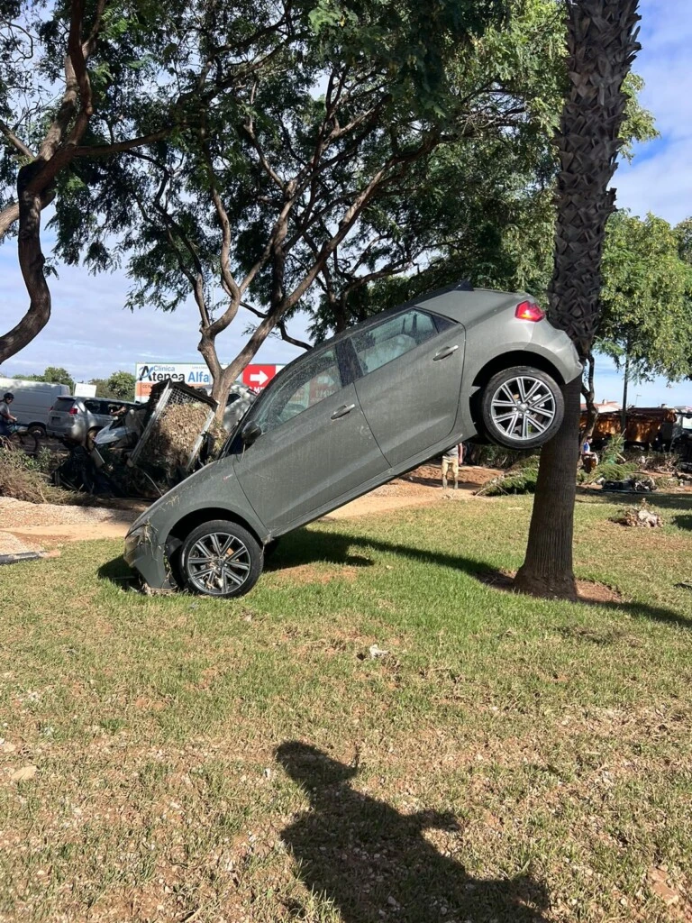 La tragedia de las inundaciones en Valencia, España